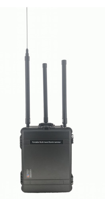 Jammer ระเบิดแบบพกพา 300W 2G-3G-CDMA800/GSM900MHz, DCS1800/CDMA1900MHz/4G-TLE
