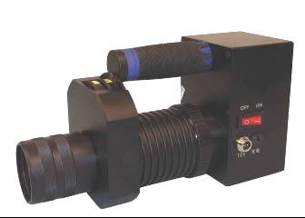 190 - 1200nm Full Wave CCD กล้องพิสูจน์หลักฐานทางนิติวิทยาศาสตร์ 3.5 &quot;180 °หมุน LCD สเปกตรัมภาพเวลาจริง