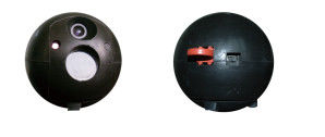 ลูกบอลเฝ้าระวังอัตโนมัติหมุนได้ 360 °พร้อมภาพเรียลไทม์ไร้สายเอาต์พุต 85 - 90 มม