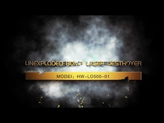 ระบบยิงเลเซอร์ไร้สายระยะไกล 2 ม. การกำจัดอาวุธยุทโธปกรณ์ที่ไม่ระเบิด